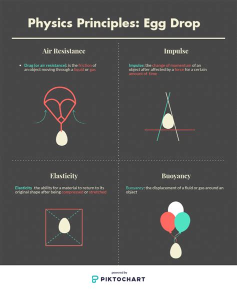 physics behind egg drop project